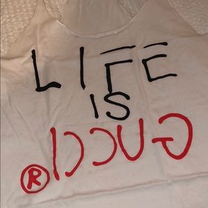 Life is Gucci Muscle Tank